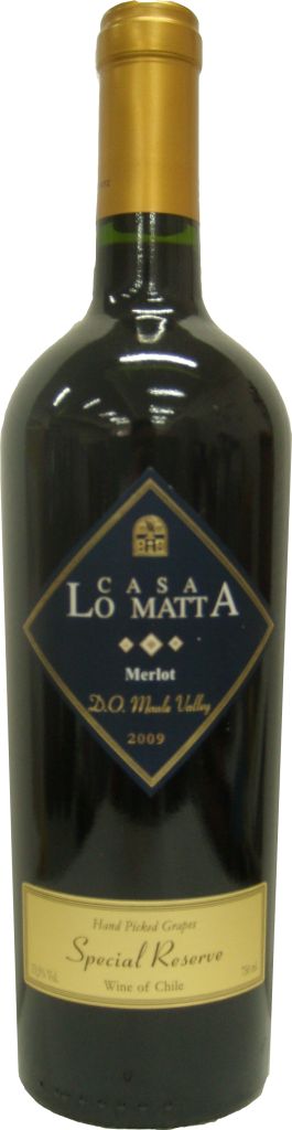Casa Lo Matta SR Merlot 2009